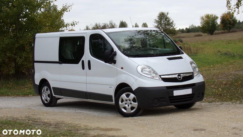 Opel VIVARO 2.0 115KM * LONG * KLIMA * BRYGADÓWKA 6 OSÓB * JAK NOWY ! - 2