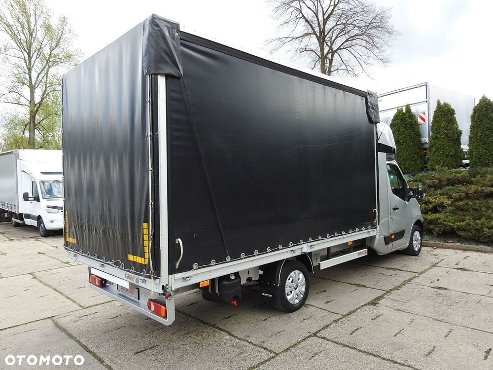 Renault MASTER PLANDEKA 8 PALET WEBASTO TEMPOMAT NAWIGACJA KLIMATYZACJA PNEUMATYKA  170KM - 4