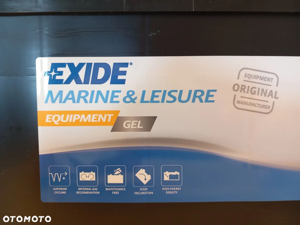 AKUMULATOR DO CAMPERA EXIDE ES900 MARINE&LEISURE 12V 80AH - 7
