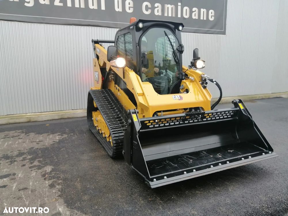 Cat 299DXE BOBCAT/MINI-INCARCATOR/MINI-FRONTLOADER, SENILE/TRACKS, AC, NOU/NEW !!! - 5
