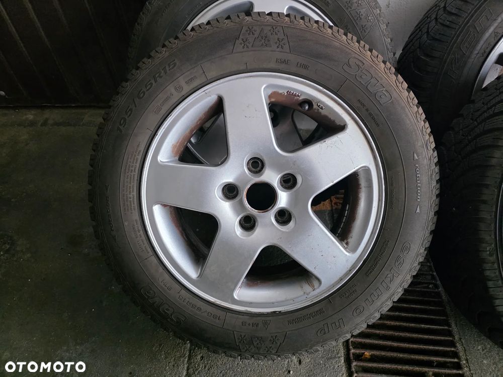 5x112 Koła Zimowe 15 195/65/15 ponad 7mm Zima Golf Passat Octavia Leon A4 A6 Grupa VAG Inne - 4