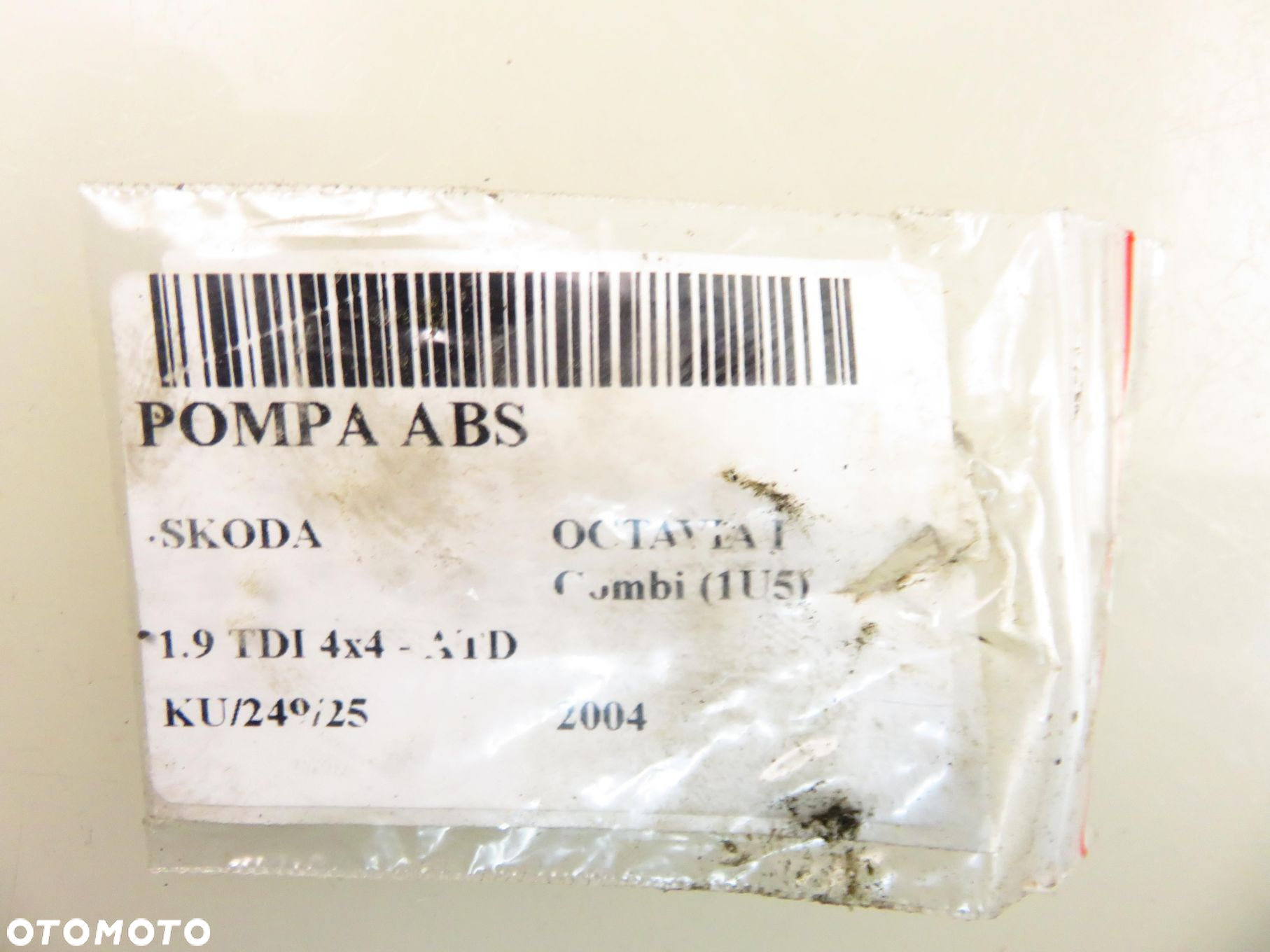 POMPA ABS SKODA OCTAVIA I  4x4  1C0907379N 10096003363 - 2