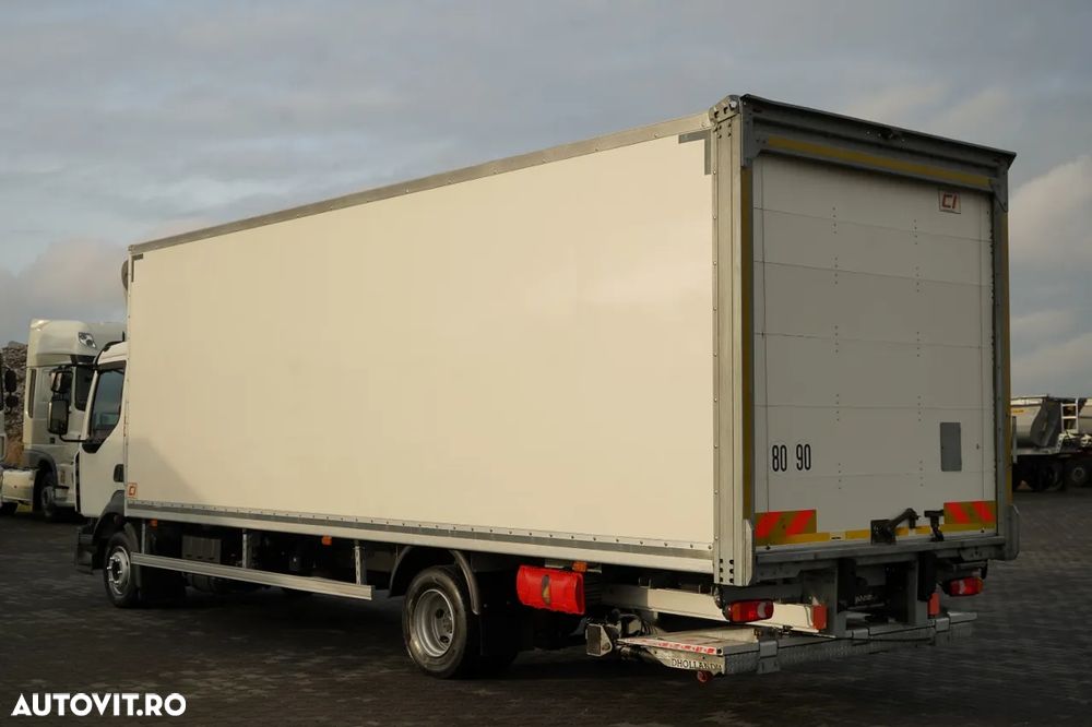 Renault D 240 / 4x2 / CONTAINER / 7.7 M / DHOLLANDIA LIFT / EURO 6 - 6