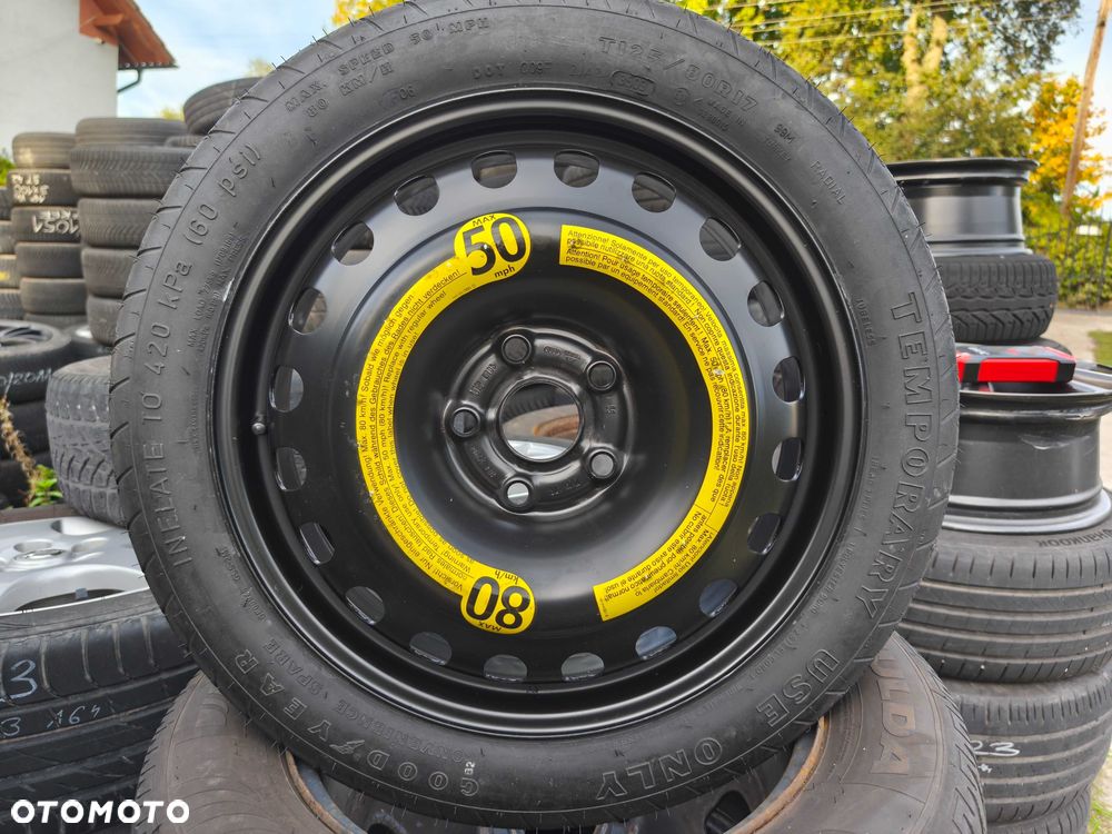 Koło dojazdowe 17 cali 5x112 AUDI A4 A6 Seat Skoda VW zapasowe NOWE