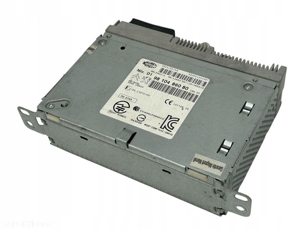 radioodtwarzacz stacja multimedialna citroen grand picasso 9810486080 - 1