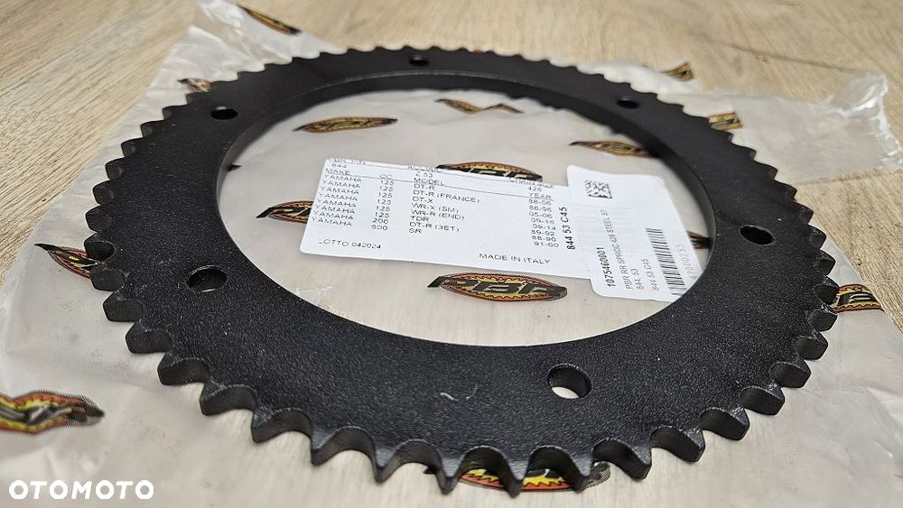 Zębatki PBR Napęd Yamaha WR 125 / DT 125  Zestaw 14 i 53 - 2
