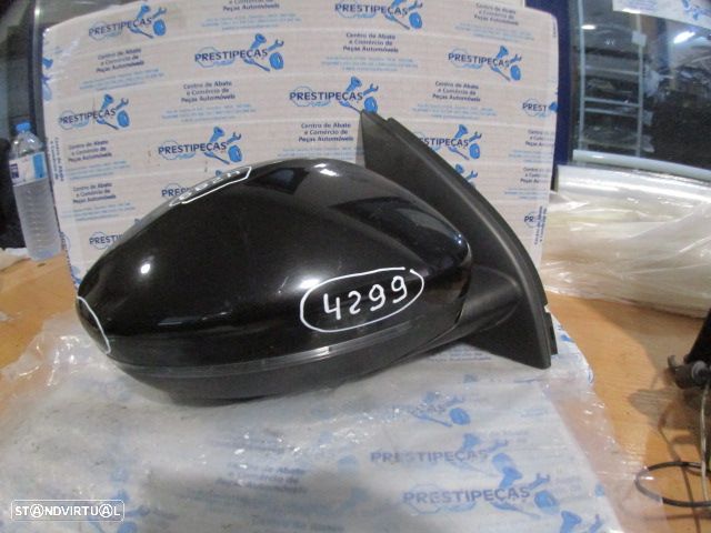 Espelho 96777359XT PEUGEOT 308 2014 1.6HDI 92CV 5P PRETO DRT ELETRICO COM PISCA 11 + 2 PINOS - 4