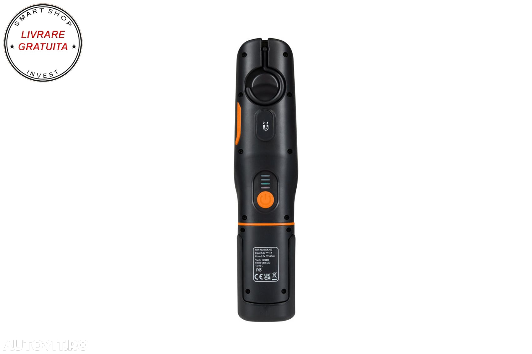 LEDinspect MAX500 LED 6000K Lampa Inspectie & UV OSRAM LEDIL402 Magnetic- livrare gratuita - 11