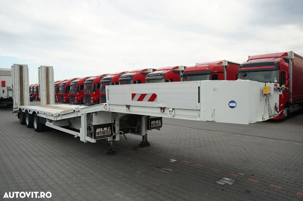 Altul REMORCA AUTO AMC CASTERA / ÎNCĂRCARE JOSĂ / 13,5 M / TABEL HIDRAULIC / TABELE HIDRAULICE / AX DE DIRECȚIE / TRONCIU - 10