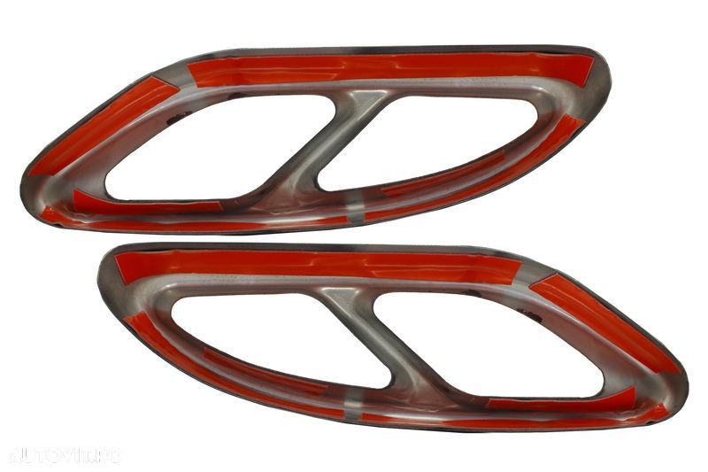 Ornamente tobe sistemul de evacuare compatibil cu Mercedes C-Class W20 - 2