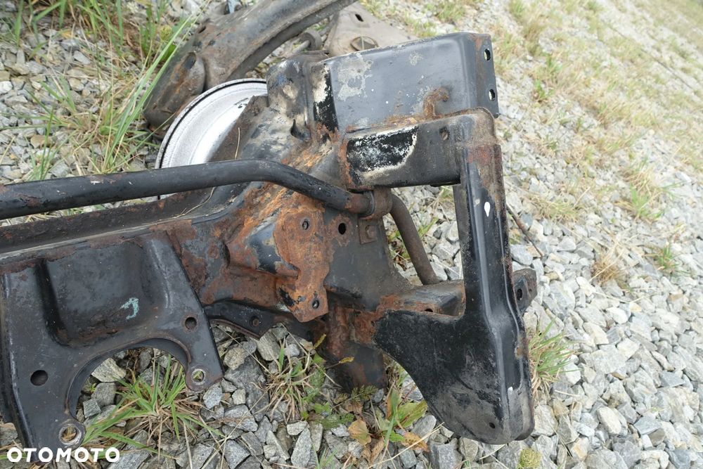 KOŁYSKA WÓZEK SANKI BELKA POD SILNIK VW T4 BENZYNA - 2