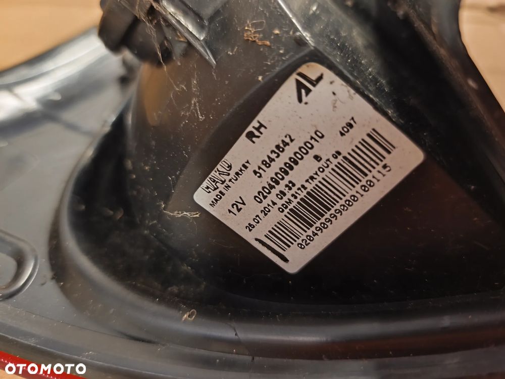 LAMPA TYŁ TYLNA PRAWA 51843642 FIAT PANDA III - 4