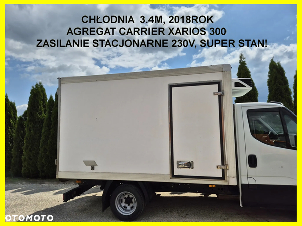 Chłodnia 3.4m 2018 rok, Agregat Carrier xarios 300, Zasilanie stacjonarne 230V, Stan bdb!