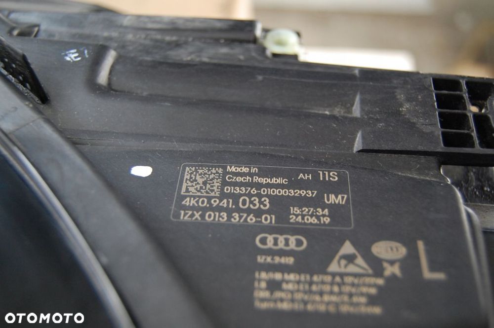 REFLEKTOR FULL LED AUDI A6 C8 4K 4K0 2019-2020 ORYGINAŁ OE - 6