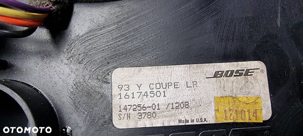 GŁOŚNIK CHEVROLET CORVETTE C4 LIFT 16174501 - 5