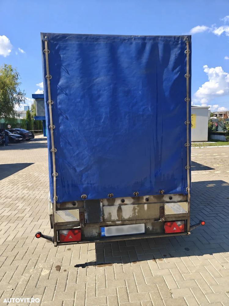 Volkswagen Crafter 2.0 TDI 143 CP prelată + remorcă prelată 2 axe - ansamblu complet - 9