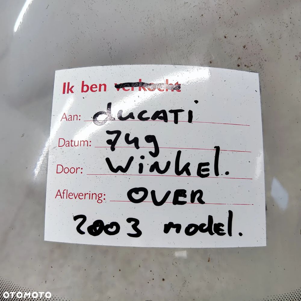 Szyba, szybka, owiewka przód szyba Ducati 749 999 - 14