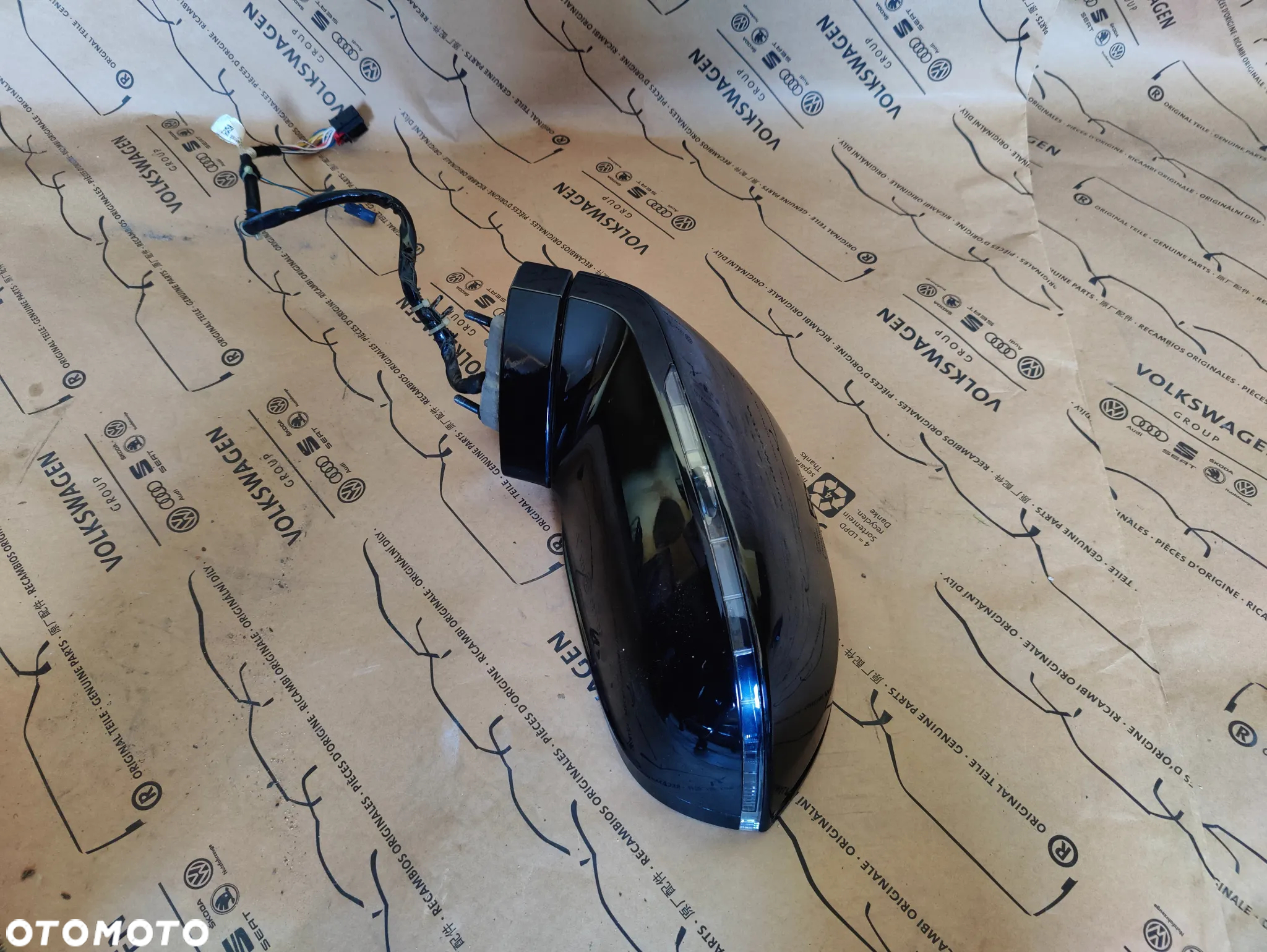 AUDI A7 C7 LIFT LX7U LUSTERKO LEWE 12+2 PIN ASYSTENT - 4