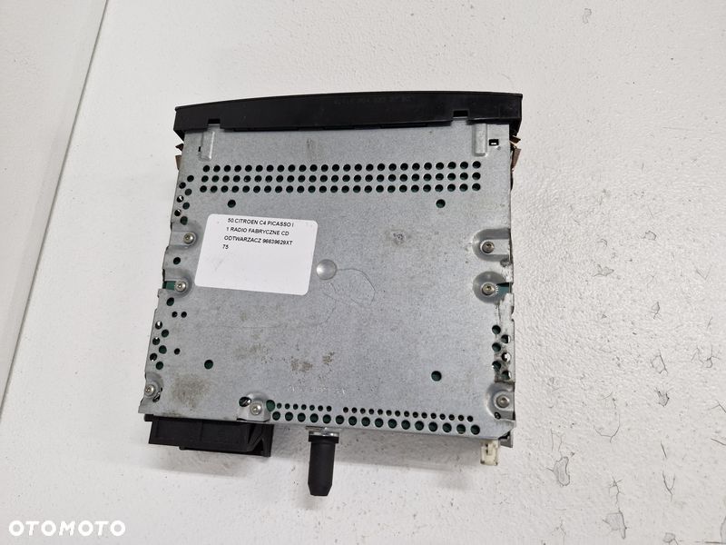 CITROEN C4 PICASSO I 1 RADIO FABRYCZNE CD ODTWARZACZ 9664055680 - 10