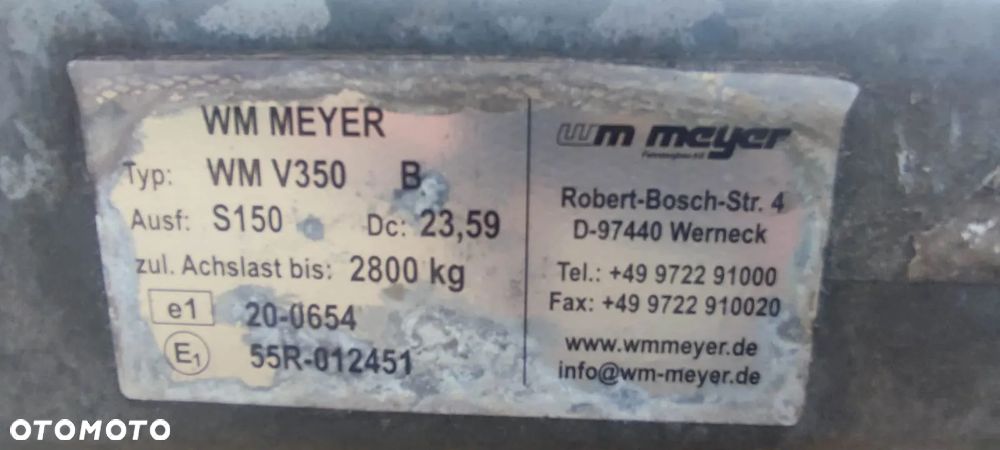 Inny WM MEYER v350 - 9