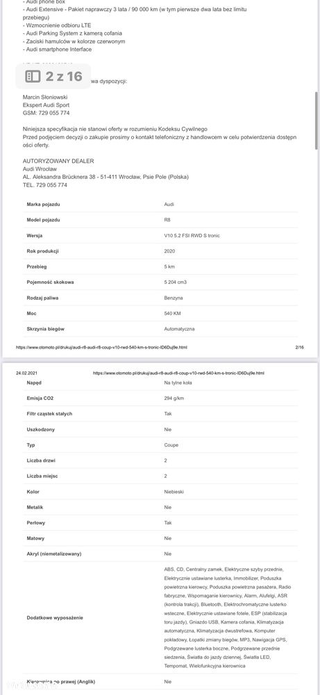 Audi R8 Coupé V10 RWD - 14