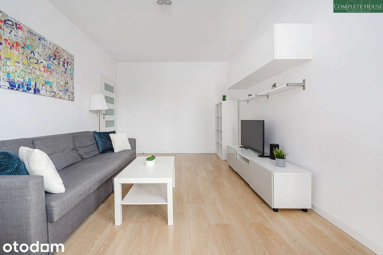 Jasny Apartament 49 m2 | Obok Westfield Mokotów | ul. Cybernetyki 4