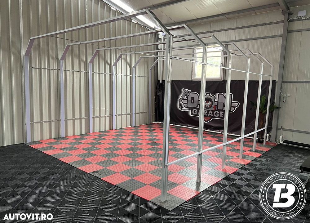 Pardoseala Modulara pentru Garaj si Ateliere Detailing - Negru - 6