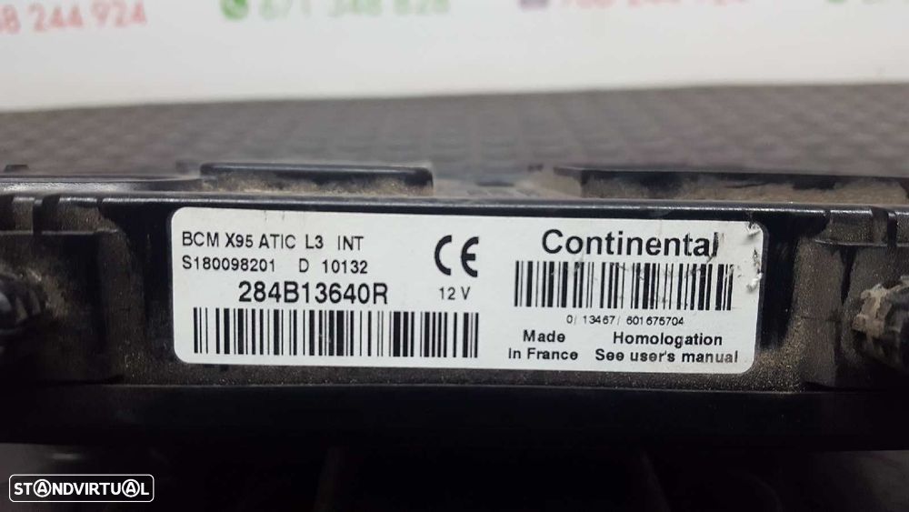 CAIXA DE RELÉS/ FUSÍVEIS RENAULT MEGANE III BERLINA 5 P DYNAMIQUE - 2