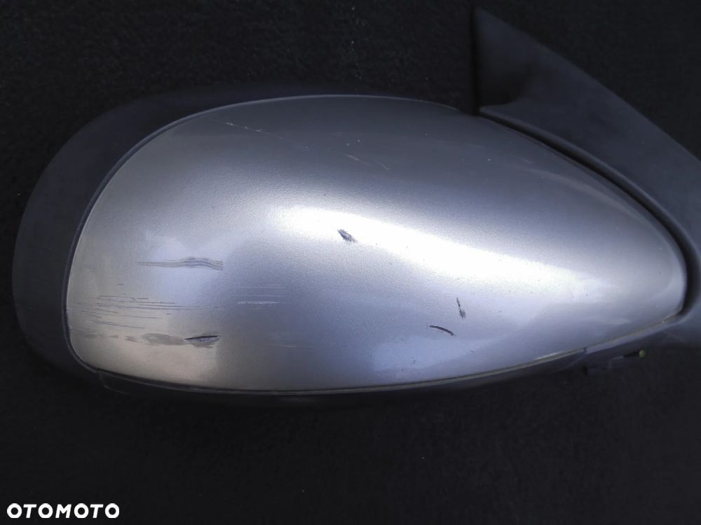 OPEL OMEGA B LUSTERKO ZEWNĘTRZNE PRAWE ELEKTRYCZNE 5PIN E1010357 SREBRNE - 3