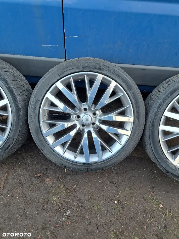 Felgi Koła letnie Range Rover Sport SVR 22 Cale 10Jx22 ET 42.5 FK6M-1007-BA 275/40R22 108Y Continental CrossContact LX Sport 275/40R22 108 Y DOT1017 2017 Rok - 5