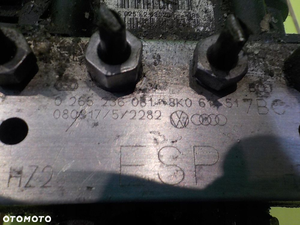 AUDI A5 8T 3.0 CDTI 08r 2D pompa ABS 8K0907379Q 0265236081 8K0614517BC - 5