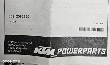 Uchwyt do wspornika GPS KTM PowerParts 950/990 Adventure 60112092150 - 8