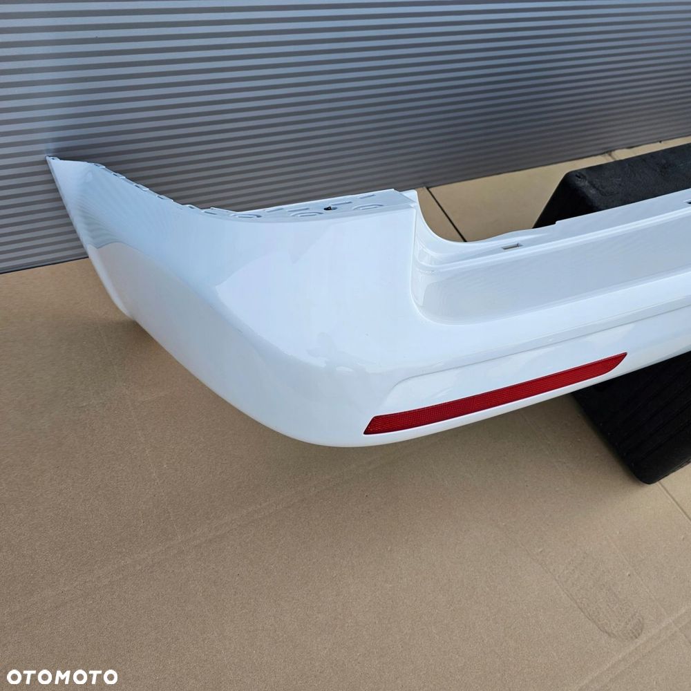 VW T5 LIFT T6 zderzak tył biały LB9A IDEALNY - 2
