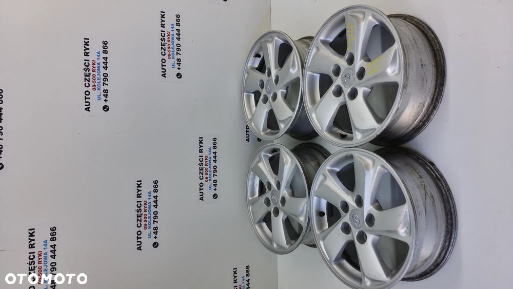 Hyundai Felgi aluminiowe 5x114.3 6.5Jx16 ET45 - 7