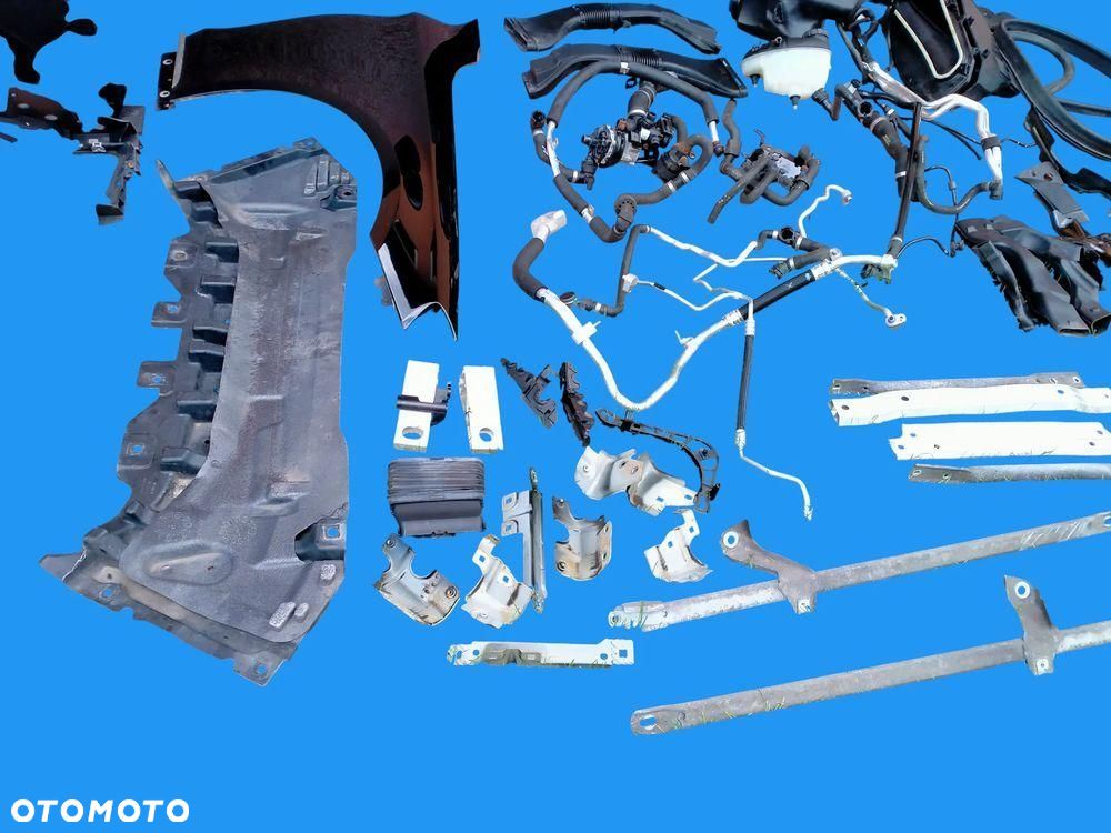 MERCEDES W222 197 BENZYNA MASKA ZDERZAK LAMPA BŁOTNIK PAS PRZEDNI - 10