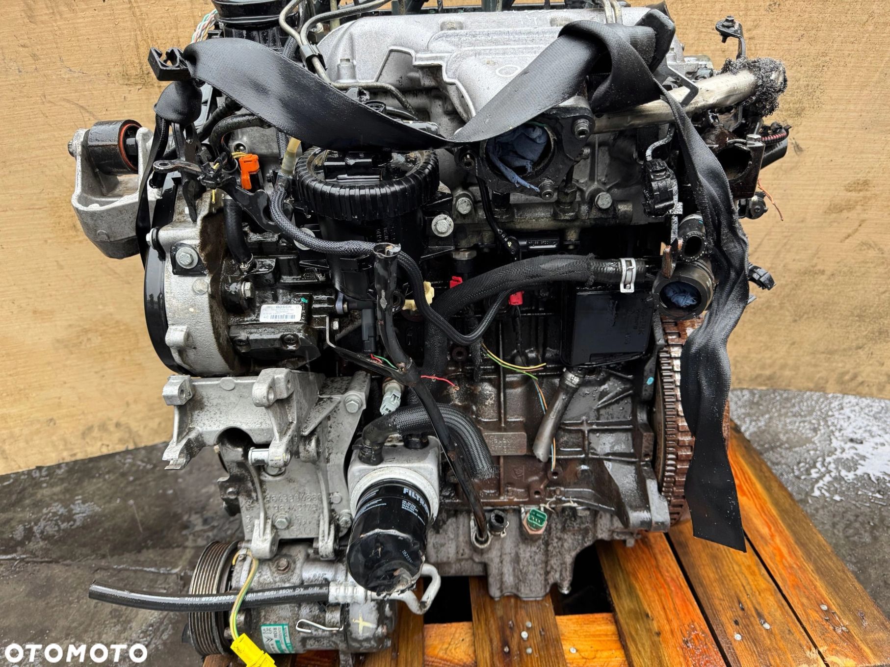SILNIK KOMPLETNY PEUGEOT 406 607 807 CITROEN C5 C8 2.2 HDI 4HX 133KM ODPALA - 1