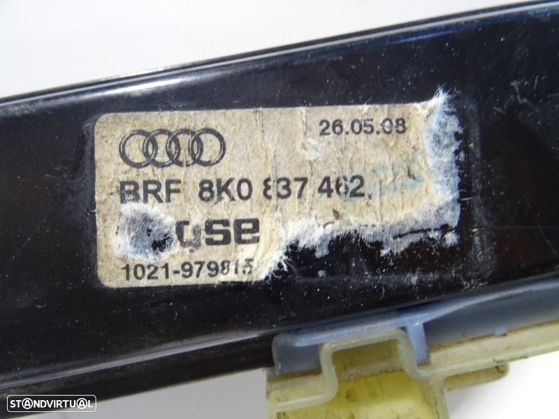 Elevador De Vidro Frente Direito Audi A4 (8K2, B8)  8K0837462 / 8K0 83 - 7