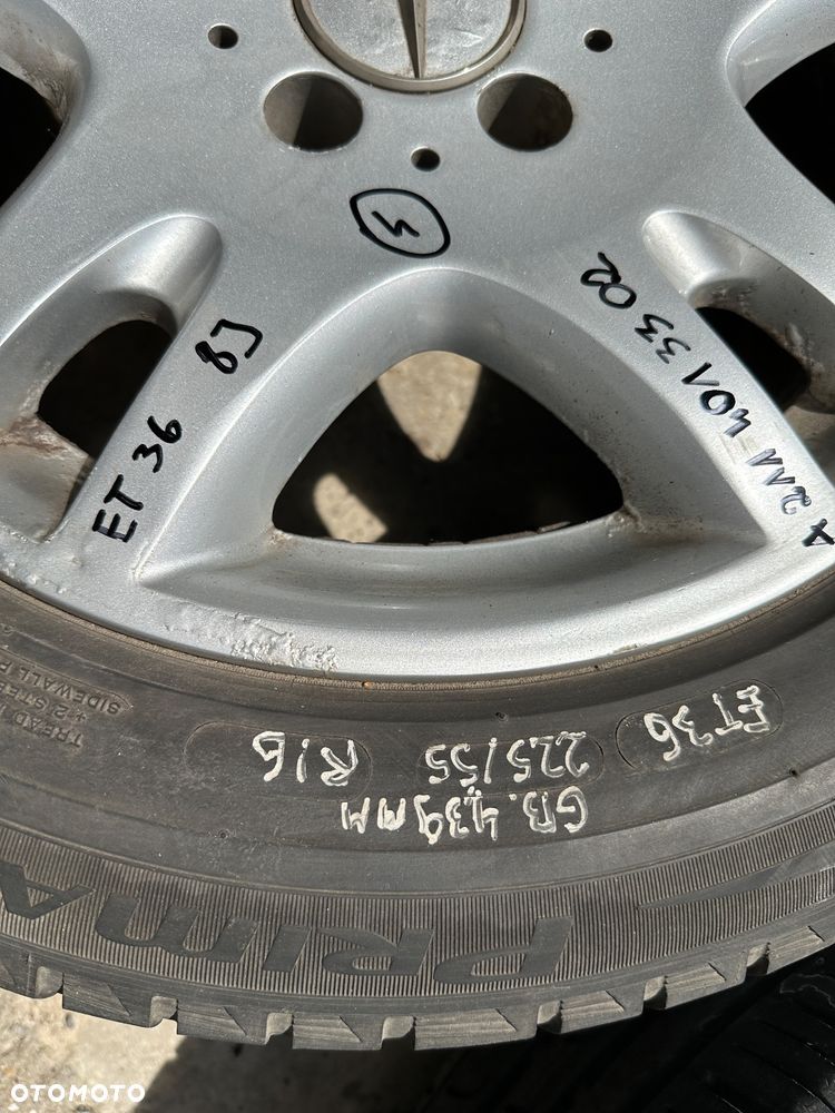 MERCEDES E 211 koła felgi 16’ aluminiowe vito 639 et42 - 13