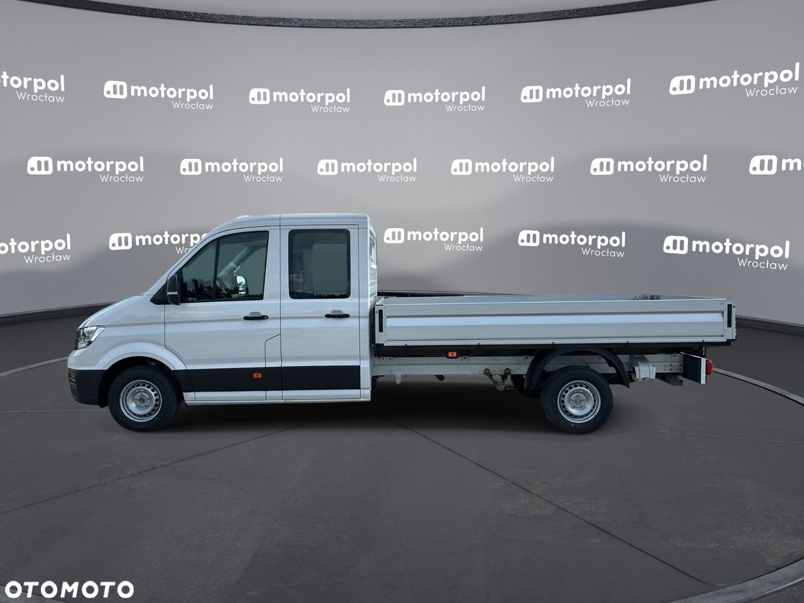 Volkswagen Crafter 35 Podwójna Kabina L4 z fabryczną skrzynią, DMC=3.5t, 2.0BiTDI 177KM, r.o. 4490mm - 4