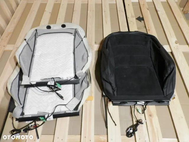 FOTEL FOTELE SIEDZISKO OPARCIE PRZEDNIE PRAWE SKÓRA ALCANTARA POSZYCIE TAPICERKA TITANSCHWARZ KWW VOLKSWAGEN ARTEON 3G8 ORYGINAŁ - 7