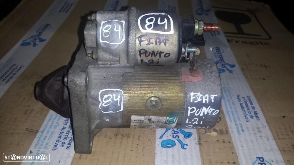 Motor De Arranque E80F63102020 FIAT PUNTO 2001 1.2I FIAT PUNTO 2003 1.2I FIAT PUNTO 2001 1.2I 80CV 5P CINZA - 1