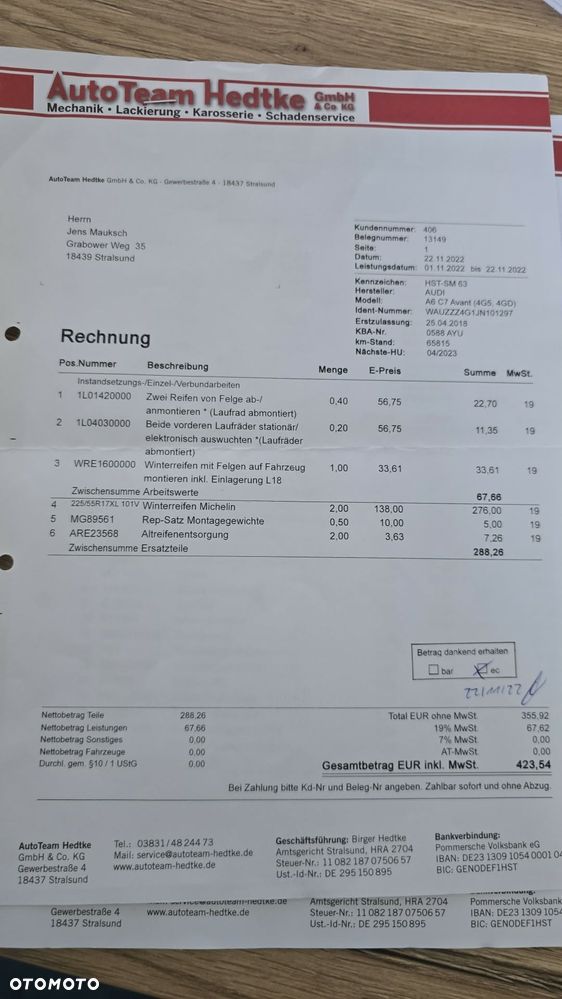 Audi A6 Avant 2.0 TDI Ultra DPF S tronic - 19
