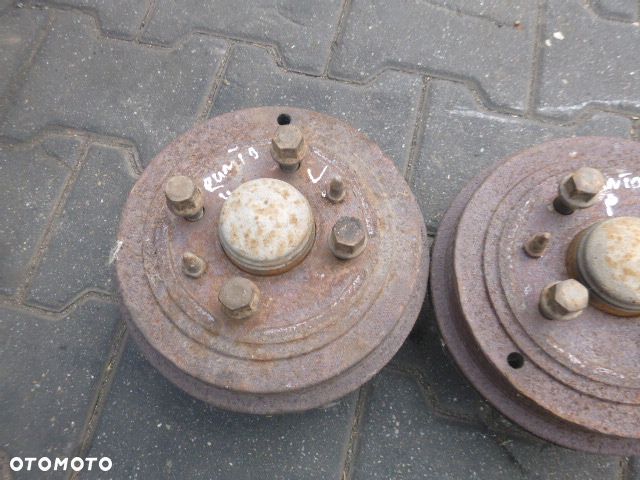 PIASTA PIASTY TYŁ NA PRZYCZEPKĘ KOMPLET FIAT 4X98 - 14