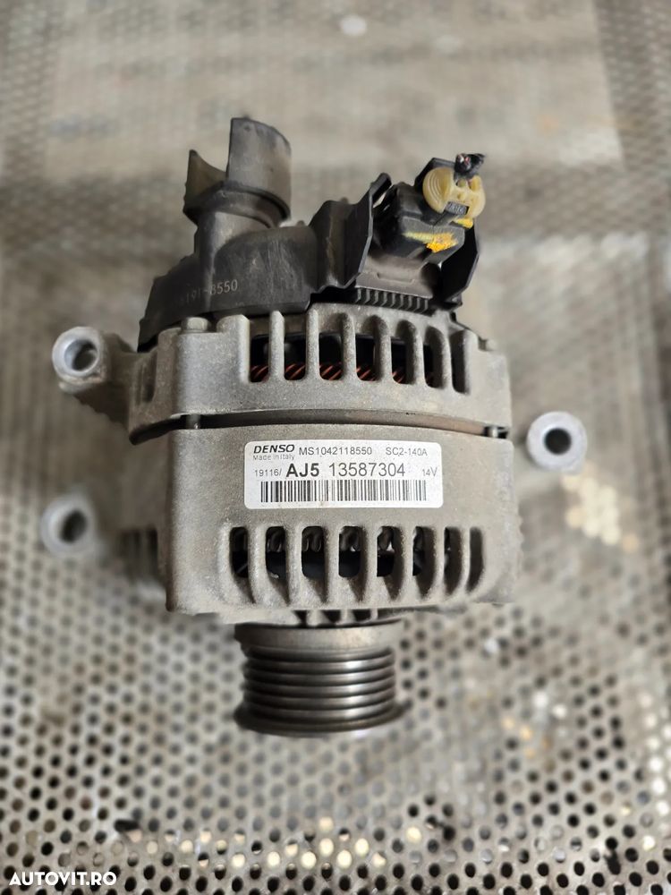 Alternator Opel Astra K Zafira C Meriva C Mokka 1.6 Cdti 2015-2019 Cod 13587304 - 6