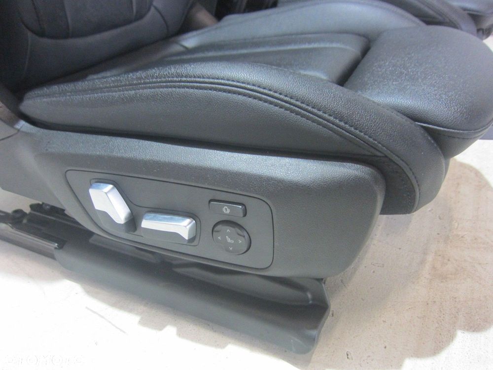 BMW X3 G01 FOTELE KANAPA BOCZKI SKÓRA WNĘTRZE CZARNE K8SW IMITATION LEATHER - 13