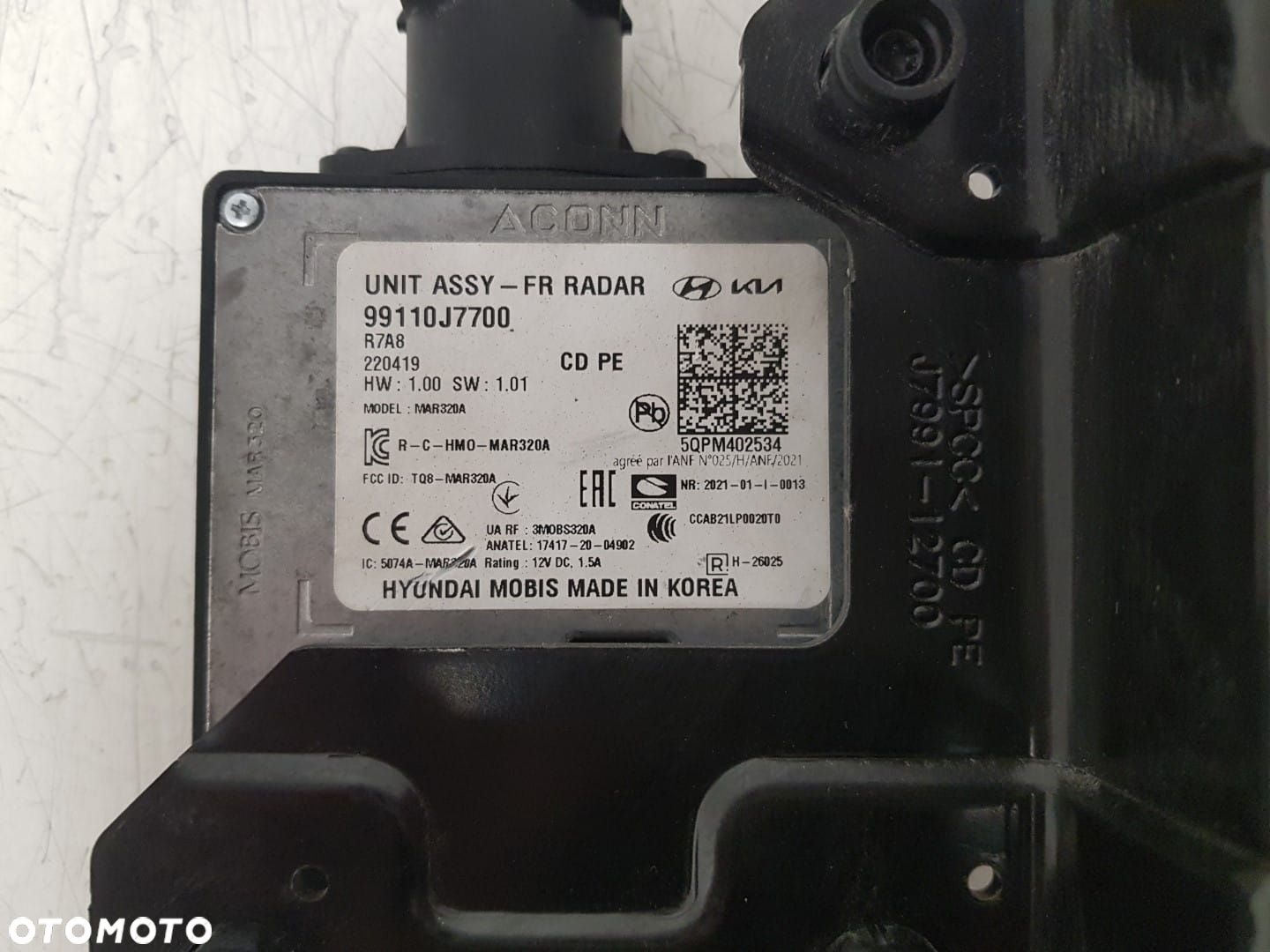 KIA CEED III 3 21-24 RADAR DISTRONIC ACC ORYGINALNY 99110J7700 - 4