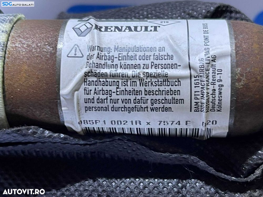 Airbag Cortina Stanga Renault Megane 3 2008 - 2015 Cod 985P10021R - 4
