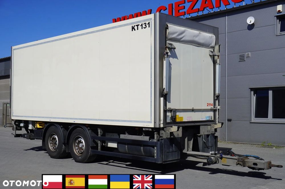 Inny Przyczepa chłodnia przejazdowa ROHR RZK 18 IV / Carrier Supra 850 / Winda Bär 2500 kg / 5 szt - 1