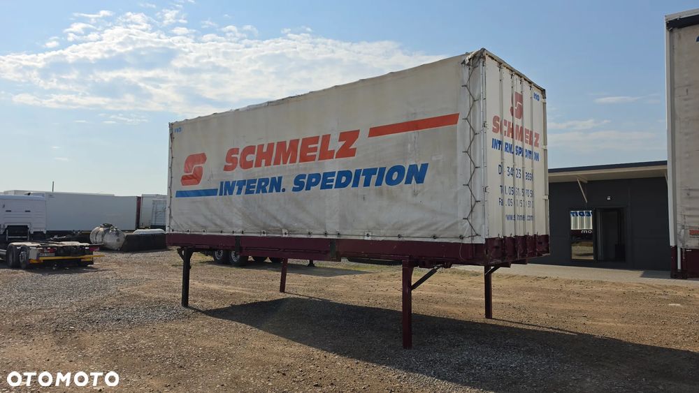 Krone 8.500zł netto KONTENER/FIRANKA 7.80x2.65M BDF  GARAŻ MAGAZYN ZAMYKANY DRZWIAMI MOŻLIWOŚĆ TRANSPORT - 13