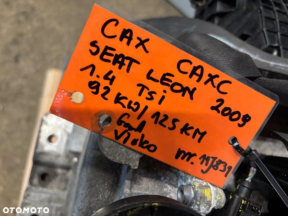 Silnik komplt CAX CAXC Seat vw audi skoda 1.4 tsi film video 125ps - 4